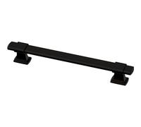 Franklin Brass Adjusta-Pull P49107-FB-B - Tiradores de gabinete de 1-3/8 pulgadas a 6-5/16 pulgadas de agujero a agujero, color negro mate, tiradores para gabinetes de cocina, cajones, accesorios para