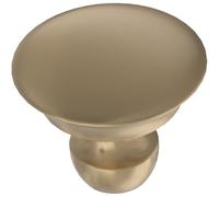 Franklin Brass Medici P42957C-CZ-B - Juego de 10 pomos de bronce champán para cómoda, cocina, puerta de armario, muebles, tiradores de cajón de 1 a 0.2 pulgadas