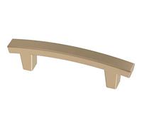 Franklin Brass P29519K-CZ-B1 - Manija para cajón de gabinete Pierce de 76 mm, dorado, paquete de 10