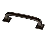 Franklin Brass P29521K-SI-B1 Lombard - Manija para cajón de gabinete (76 mm), hierro, paquete de 5