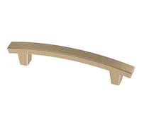 Franklin Brass P29615K-CZ-B1 - Manija para cajón de gabinete Pierce de 4 pulgadas (102 mm), dorado, paquete de 10