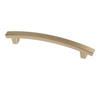 Franklin Brass P29616K-CZ-B1 - Manija para cajón de gabinete Pierce de 128 mm, dorado, paquete de 10