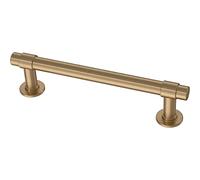Franklin Brass P29617Z-CZ-B1 - Manija de barra recta para cajón de gabinete de 4 pulgadas (102 mm), dorado, paquete de 5