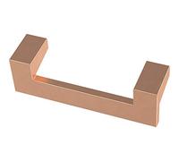 Franklin Brass P40835K-BCP-C - Tirador de cajón con espejo para cocina o muebles, 3 pulgadas, cobre cepillado, paquete de 10