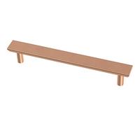 Franklin Brass P40846K-BCP-C - Tiradores biselados simples, 128 mm, cobre cepillado