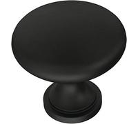 Franklin Brass P42354Z-FB-B Garrett - Pomo para gabinete, paquete de 10, negro mate