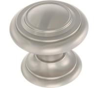 Franklin Brass P44435K-NIC-B - Tirador Armario, Pomo Redondo de Níquel Pintado para Gabinete (1-18 pulg. (29 mm) (Paquete de 10)