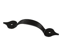 Franklin Brass P93000K-BL-B Hammercraft - Tirador para cajón de gabinete de 89 mm, negro, paquete de 5