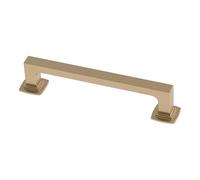 Franklin Brass Parow (10-Pack) Cabinet Handles 5-1/16" Hole Center Pulls | Champagne Bronze Hardware Kitchen Door, Drawers, Dressers, Furniture P41771K-CZ-B1