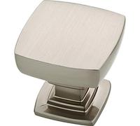 Franklin Brass Parow P29542K-SN-B - Pomo para gabinete, níquel cepillado, 1-1/8 pulgadas (29 mm), 1 unidad