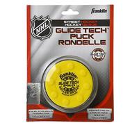 Franklin Electronics NHL Glide Tech Pro Street Hockey Puck, Todo el año, Color Amarillo, tamaño Medium