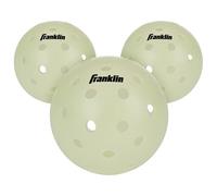 Franklin Sport Pelotas de Pickleball X-40 Que Brillan en la Oscuridad para Exteriores, Bolas de Pickleball iluminadas para Pickleball Nocturno, tamaño Oficial de Estados Unidos (USAPA) tamaño + Peso,
