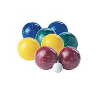 Franklin Sports 50112 Set de bochas Profesional, 8 Bolas de bochas para Todo Tipo de Clima, 1 pallino y Estuche de Transporte, Juego para Playa, jardín o Fiesta al Aire Libre, Surtido