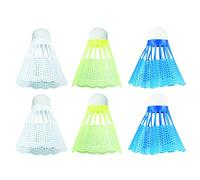 Franklin Sports 6 Plastic Shuttlecocks Six In A Package Assorted Colors 52619