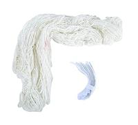 Franklin Sports 6' X 12' Replacement Net & Straps Red y Correas de Repuesto de 6 x 12 pies, Unisex, Blanco