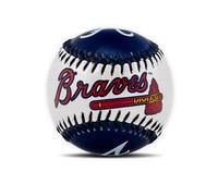 Franklin Sports Atlanta Braves MLB Team Baseball - MLB Team Logo Soft