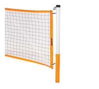 Franklin Sports Badminton Net + Raquets - Set porttil Backyard Badminton con (4) rackers + (2) birdies - Set para adultos + nios - clsico