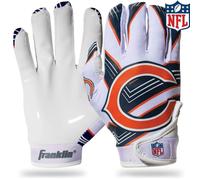 Franklin Sports Chicago Bears Youth NFL Football Receiver Gloves - Rec