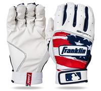 Franklin Sports Classic XT Batting Gloves, Pair - USA - Adult Small