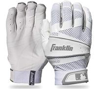 Franklin Sports Fastpitch Freeflex Series Batting Gloves - White/White - Women's X-Large