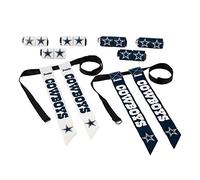 Franklin Sports Football Set NFL Dallas Cowboys Youth Flag-Juego de fútbol, Unisex Adulto, Específico del Equipo, Talla única