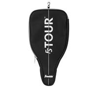 Franklin Sports FS Tour Pickleball - Funda protectora para pala de pickleball con gancho para valla, se adapta a casi todas las palas de pickleball, equipo protector de pickleball + accesorios, Black,