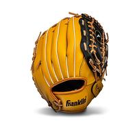 Franklin Sports Field Master - Manopla de béisbol y sóftbol - Guante para Adultos y jóvenes - Lanzamiento a Mano Derecha - 12 Pulgadas Hombre + Mujer Infield + Outfield-Tiro derecha-12, Unisex, Canela