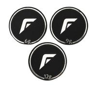 Franklin Sports Juego de Monedas de Peso de Pala de Pickleball - 3 g + 6 g | Contraequilibra la sensación pesada de la cabeza, reduce la tensión de la muñeca, mejora el control + estabilidad