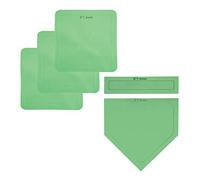 Franklin Sports Juego de Pelota de Kickball + Base de béisbol, béisbol para Patio Trasero + Bases de Kickball, Placa para el hogar y jarras de Goma, construcción de Goma portátil, Brilla en la