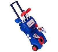 Franklin Sports Kids Toy Golf Set PGA Tour MyFirst Plastic Golf Clubs+Balls Set for Kids + Toddlers - Mini Toy Righty+Lefty Golf Club Set-Includes Carry Case, (2) Tees,(4) Balls,(4) Holes with Flags