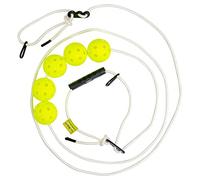 Franklin Sports Launch Line Baseball Hitting Trainer Ayuda de Entrenamiento de béisbol, Unisex-Adolescente, Blanco/Amarillo