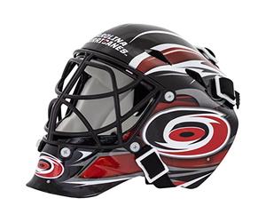 Franklin Sports Máscara pequeña de Portero con el Logo de la NHL, 7784F29, Carolina Hurricanes