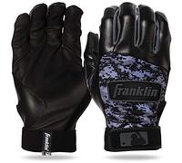 Franklin Sports MLB DIGITEK Guantes de bateo, MLB Digi-Camo Batting Gloves (Pair), Negro/Negro
