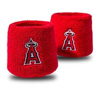 Franklin Sports MLB Equipo muñequeras de 2,5 Pulgadas - 2735F03P12, Rojo