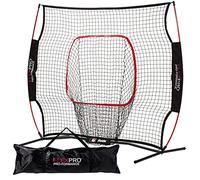 Franklin Sports MLB Flexpro - Red de Entrenamiento y Objetivo de Lanzamiento - Red de práctica de bateo de béisbol y sóftbol - Red Deportiva portátil y Objetivo - 5 x 5