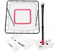 Franklin Sports MLB Teeball Starter Set - Camiseta de bisbol y Tball juvenil y bases con red de rebote