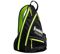 Franklin Sports Mochila Cruzada de Pickleball para equipación, para Hombres y Mujeres, Capacidad para Palas, Pelotas y Accesorios de Pickleball, Bolsa Oficial del Abierto de Pickleball de EE. UU.