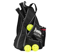 Franklin Sports Mochila Cruzada de Pickleball para equipación, para Hombres y Mujeres, Capacidad para Palas, Pelotas y Accesorios de Pickleball, Bolsa Oficial del Abierto de Pickleball de EE. UU.