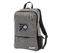 Franklin Sports Mochila NHL Philadelphia Flyers Street Pack - Bolsas oficiales para equipos de hockey de la NHL - Mochila de hockey gris - Logoti