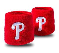 Franklin Sports Muñequeras de Equipos de la MLB (Major League Baseball), 6,35 cm - 2735F22P12, Philadelphia Phillies