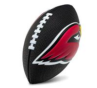 Franklin Sports NFL Arizona Cardinals - Balón de fútbol de espuma para niños, tamaño pequeño, perfecto para el día del juego, logotipos 3D de 8.5 pulgadas