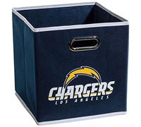 Franklin Sports NFL - Cesta de Almacenamiento Plegable + Cesta de Almacenamiento - NFL Oficina, Dormitorio y Sala de Estar decoración - 28 x 28 cm