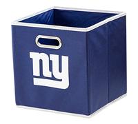 Franklin Sports NFL Team - Cubitos de Almacenamiento de Tela - Hecho para Adaptarse a los organizadores de Papelera de Almacenamiento (11 x 10,5 x 10,5 cm), NFL, Color Azul, tamaño Talla única