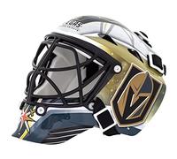Franklin Sports NHL Máscara pequeña de Portero con el Logo, Unisex, 7784F35, Negro, Talla única