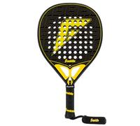 Franklin Sports Pala de pádel Solar - Fibra de Carbono - Negro/Amarillo | Calidad prémium, cabeza en forma de diamante, núcleo de espuma suave, 370 g de peso, potente estilo de juego