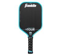 Franklin Sports Palas de pickleball Pro - FS Tour Series T700 - Aprobado por Pickleball en Estados Unidos - Borde inyectado de resina epoxi unibody - Dinastía + Tempo - Núcleo de 14 mm/16 mm - Gris