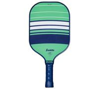 Franklin Sports Paleta de pickleball - Superficie de fibra de vidrio de grano máximo - Pala de pickleball con núcleo de polipropileno - Aprobado por Estados Unidos (USAP) - Azul marino/menta
