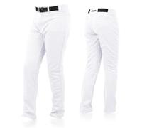 Franklin Sports Pantalones de béisbol para jóvenes + sóftbol, hasta la rodilla + pantalones de béisbol para niños, color blanco, negro y gris