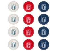 Franklin Sports Pelotas de Golf de Espuma para Interiores y Exteriores, 12 Paquetes de Pelotas de Golf con Bolsa de Transporte