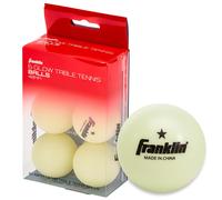Franklin Sports Pelotas de Ping Pong que Brillan en la Oscuridad - Tamaρo Oficial + Peso Pelotas de Tenis de Mesa de 40 mm - Ping Pong One Star q